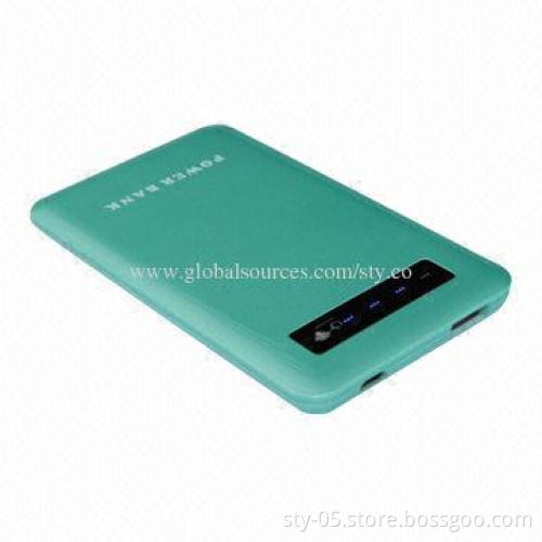 Slim Touch Button Power Bank with 4,000mAh Capacity
